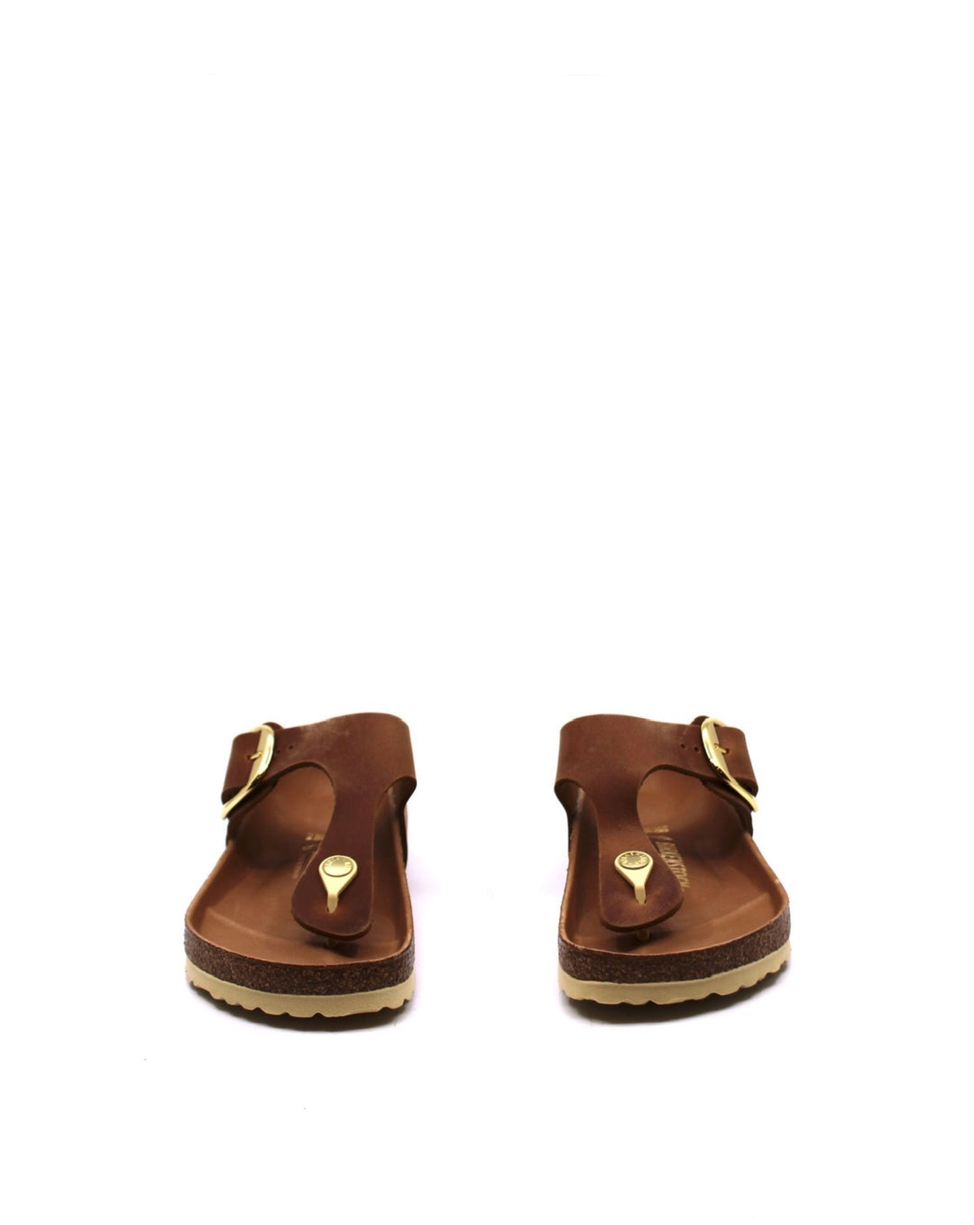 Birkenstock Gizeh Big Buckle Cognac Narrow - Dear Lucy