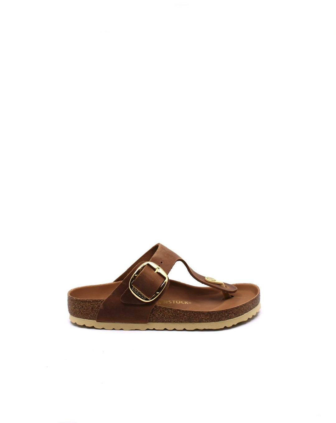 Birkenstock Gizeh Big Buckle Cognac Narrow - Dear Lucy