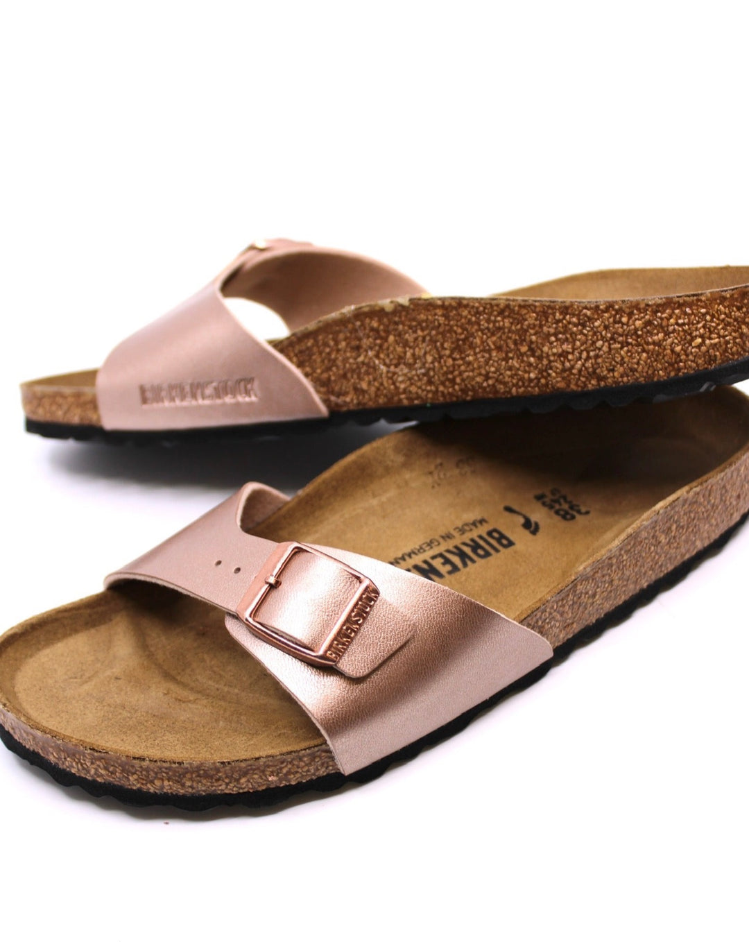 Birkenstock Madrid Copper Narrow - Dear Lucy