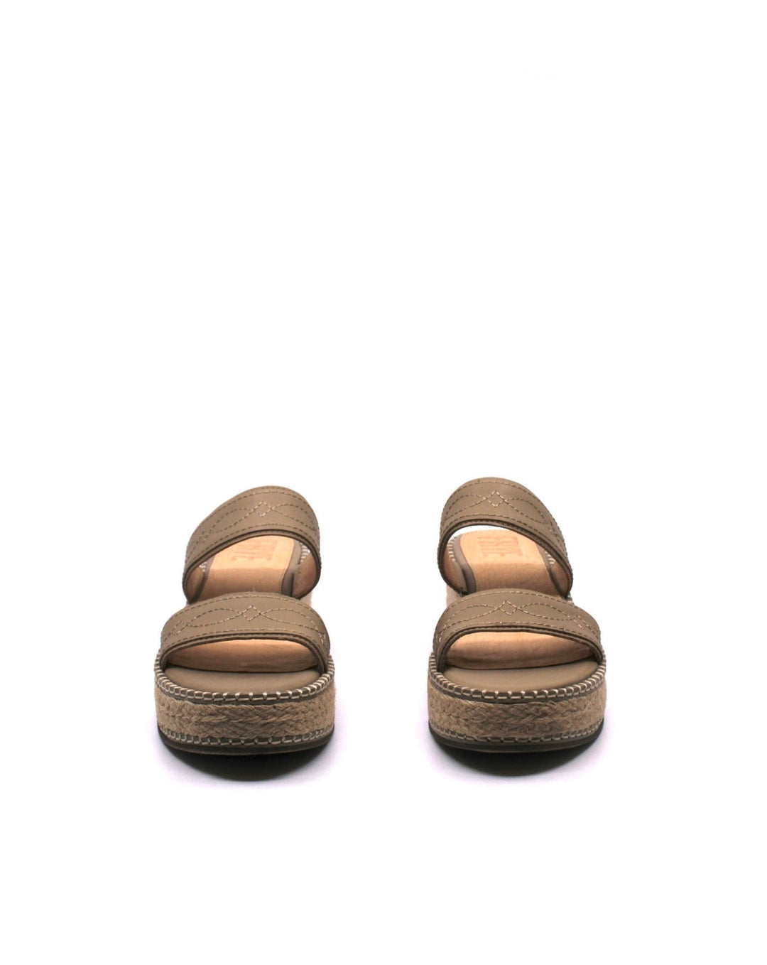 Frye Joy Woodstock 2 Band Platform Slide Clay - Dear Lucy