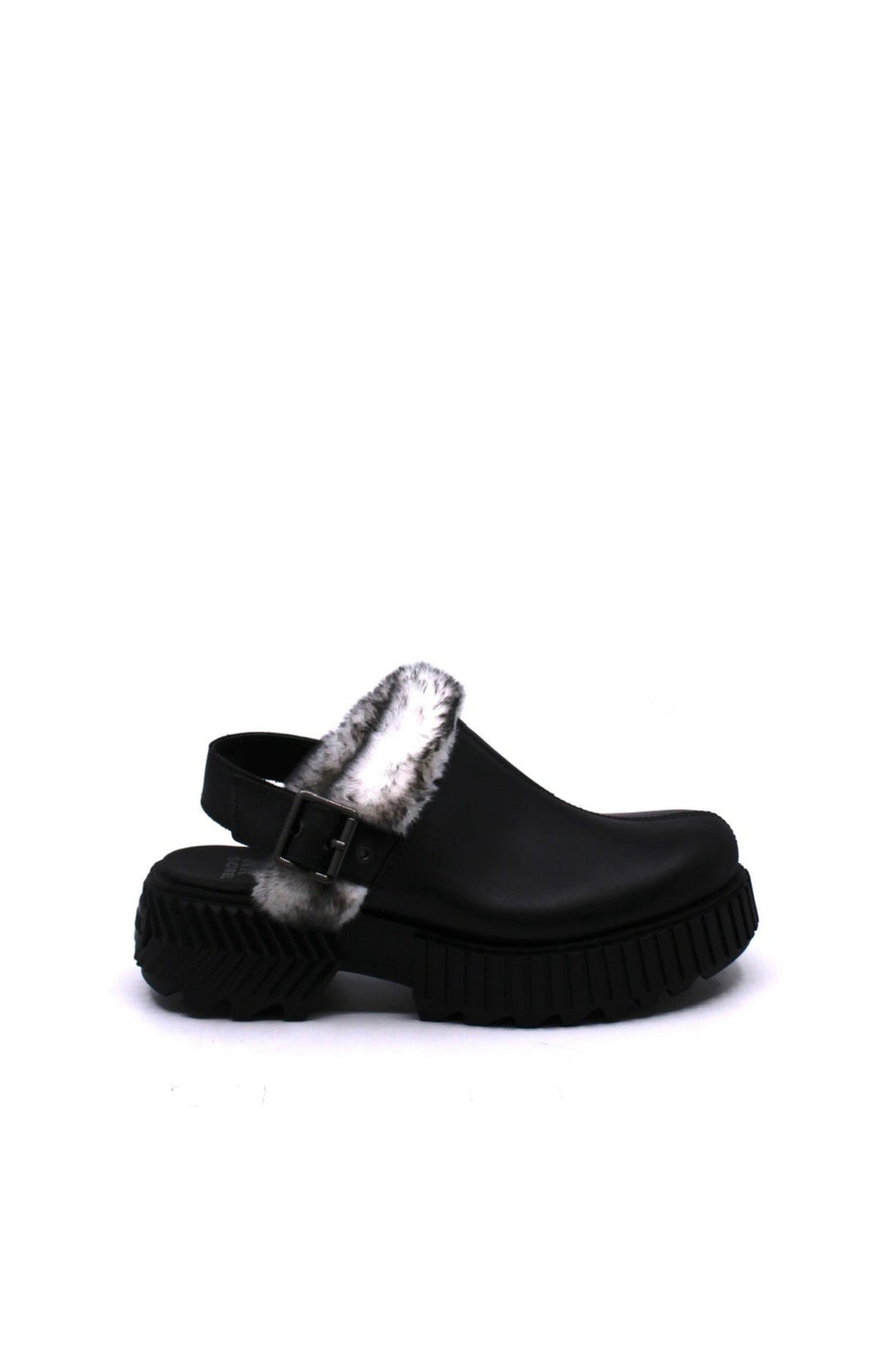 Sorel ONA Ave Mule Black/Sea Salt - Dear Lucy