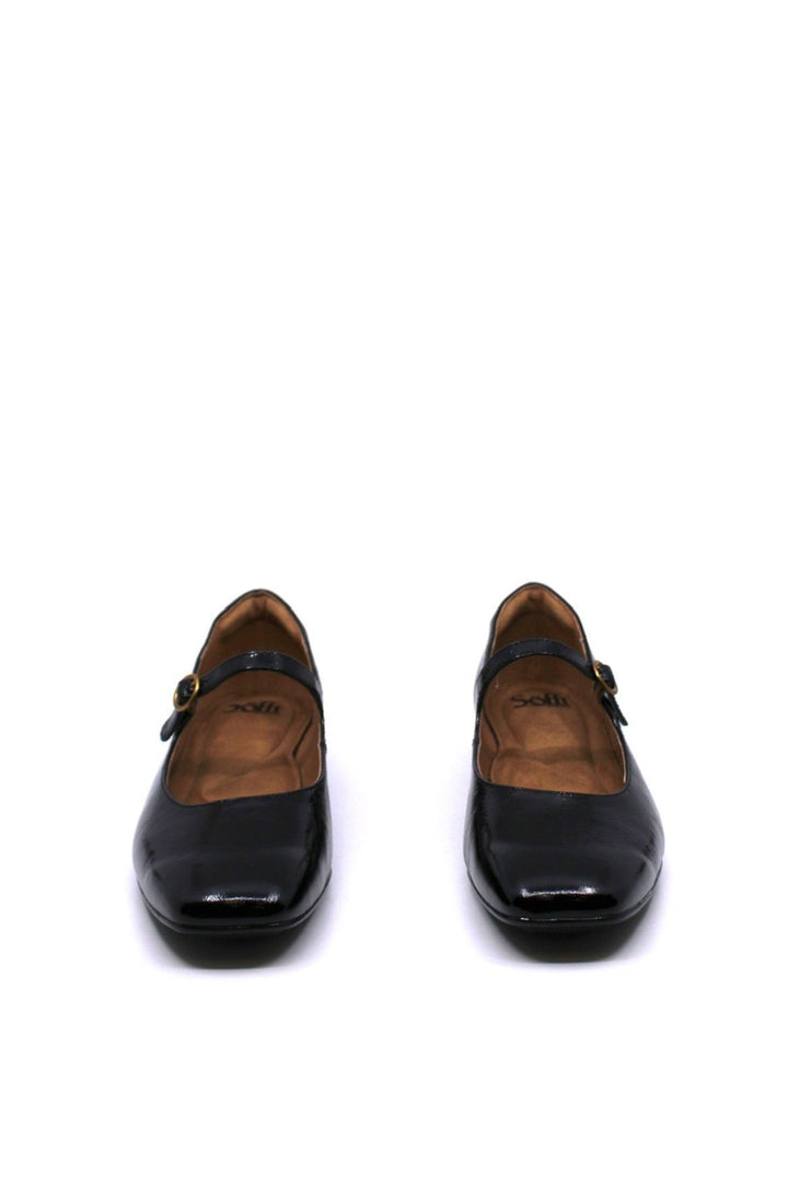 Sofft Elsey Black Crinkle Patent - Dear Lucy
