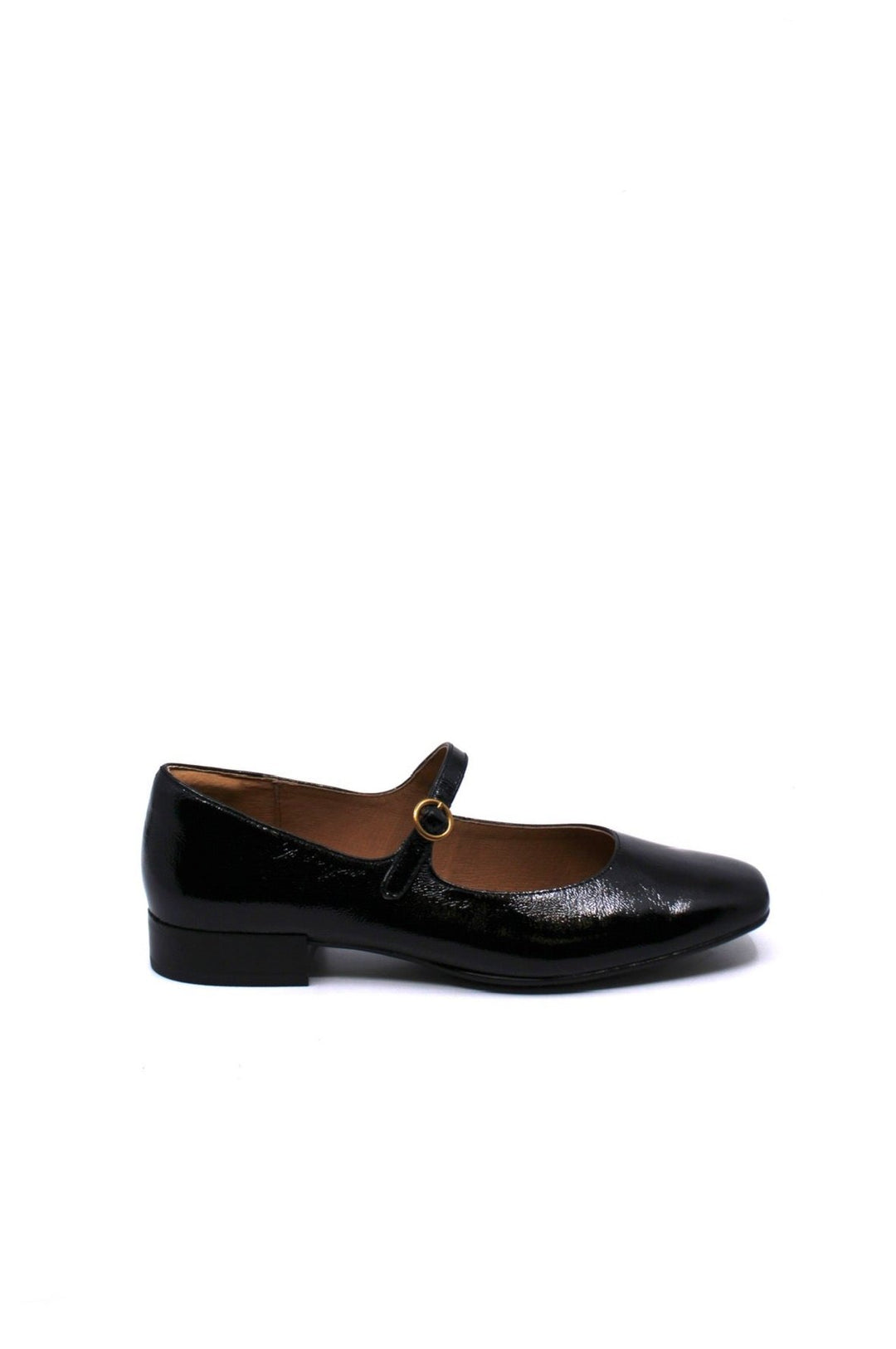 Sofft Elsey Black Crinkle Patent - Dear Lucy