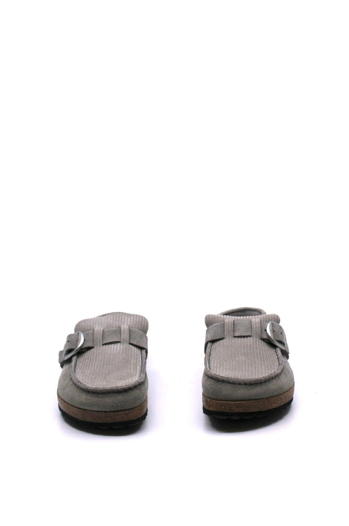 Birkenstock Buckley Corduroy Stone Coin Narrow - Dear Lucy