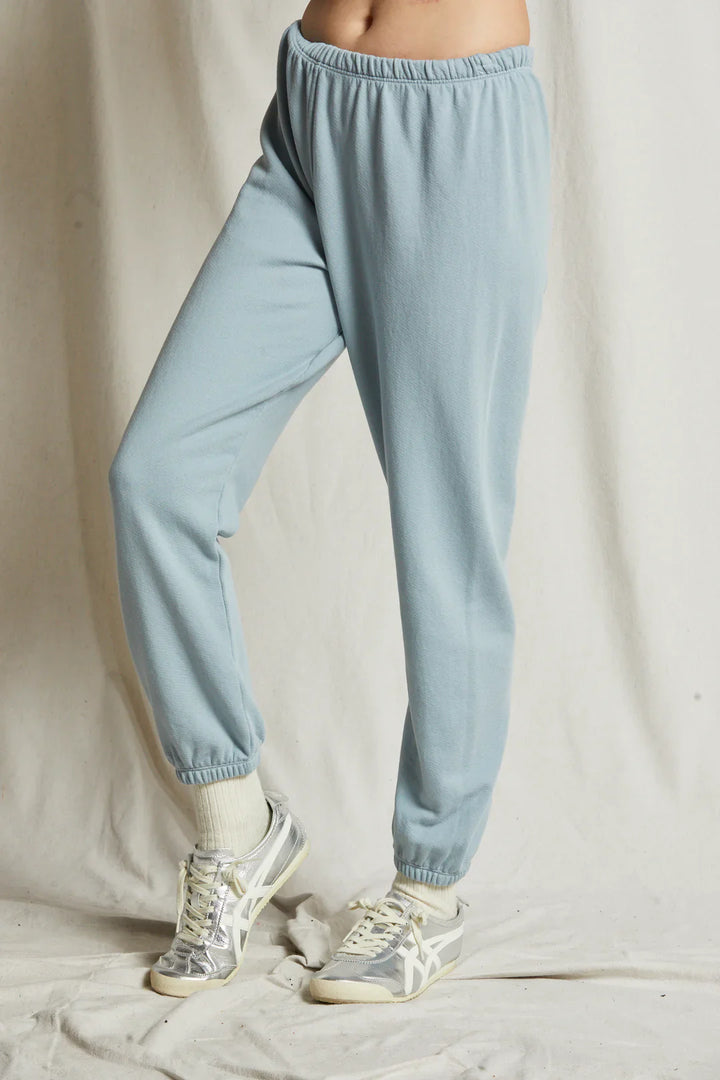 Perfectwhitetee Johnny Sweatpant in Mountain Blue - Dear Lucy