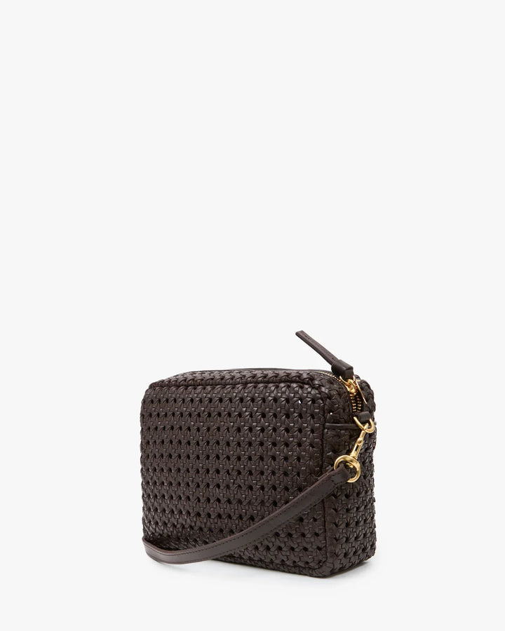 Clare V. Midi Sac – Chocolate Rattan
