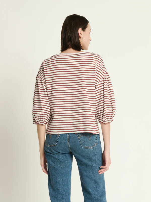 Nation LTD Sandra Top – Sable Stripe