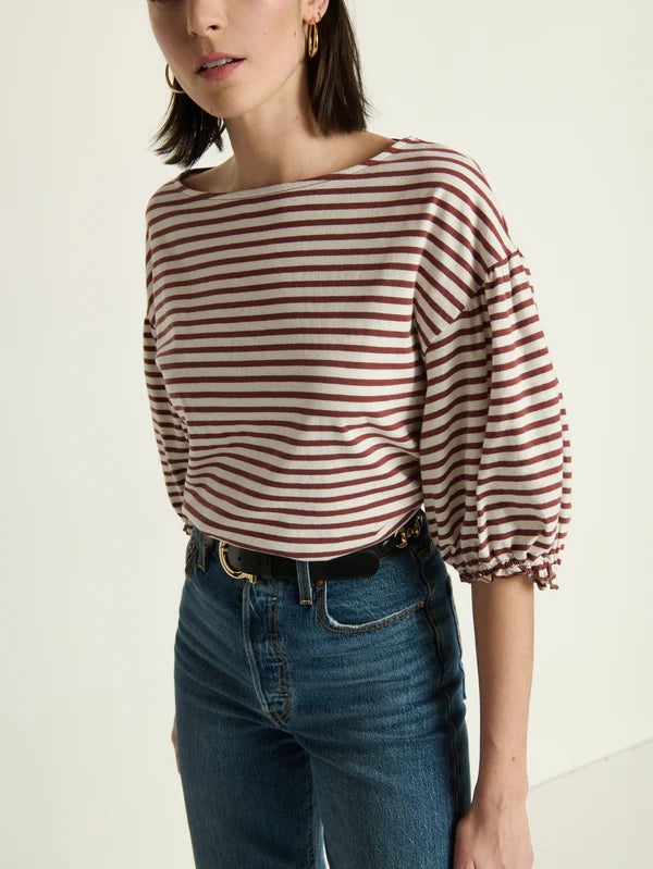 Nation LTD Sandra Top – Sable Stripe