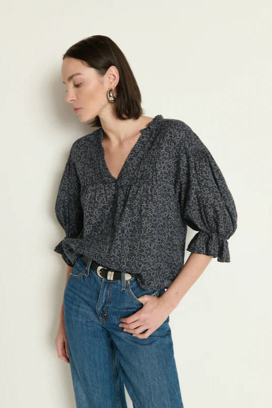 Nation LTD Scarlet Blouse – Santa Fe Floral - Dear Lucy