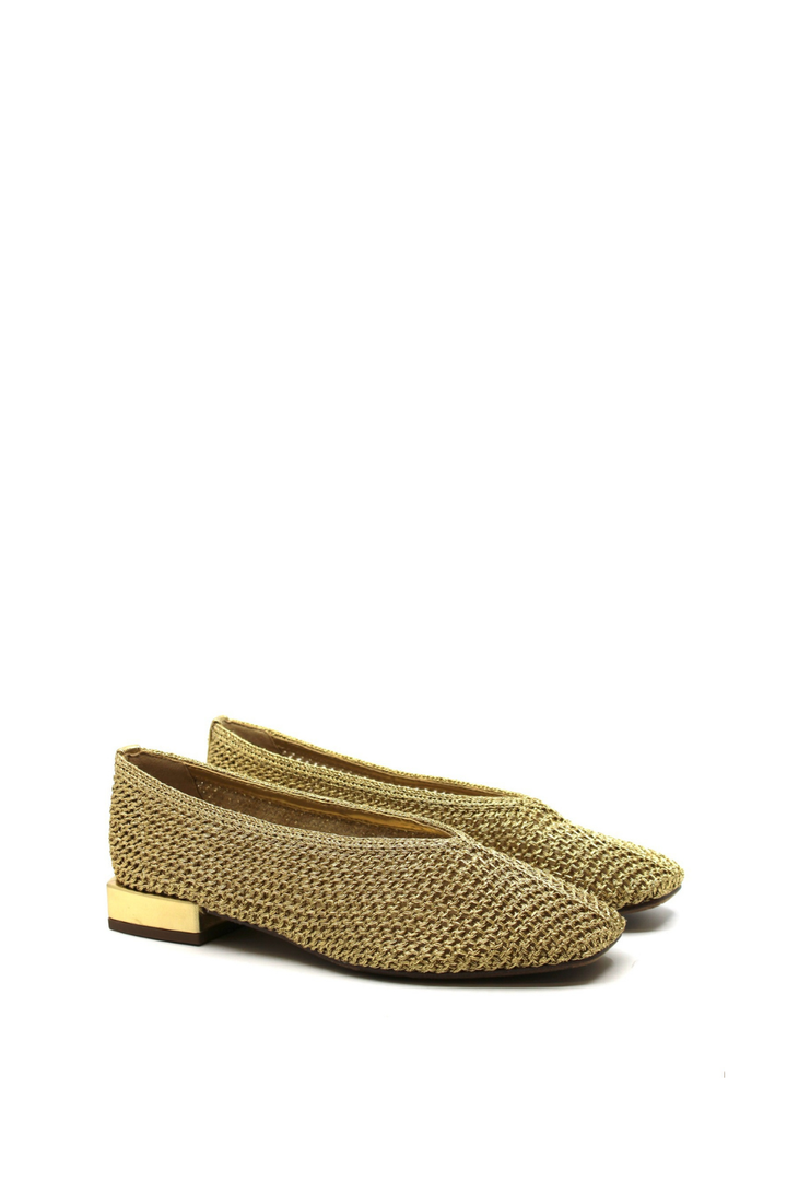 Sam Edelman Kasey Knit in Amber Gold - Dear Lucy