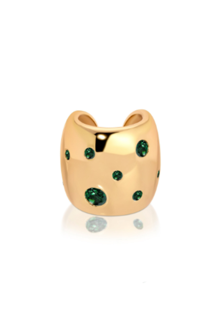 Scattered Crystal Chunky Ear Cuff - Dear Lucy