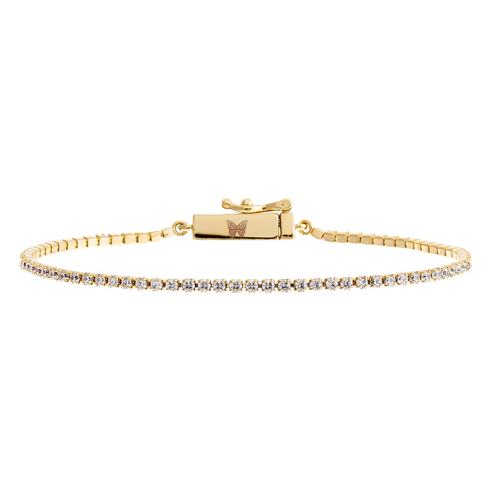 Classic Thin Tennis Bracelet - Dear Lucy