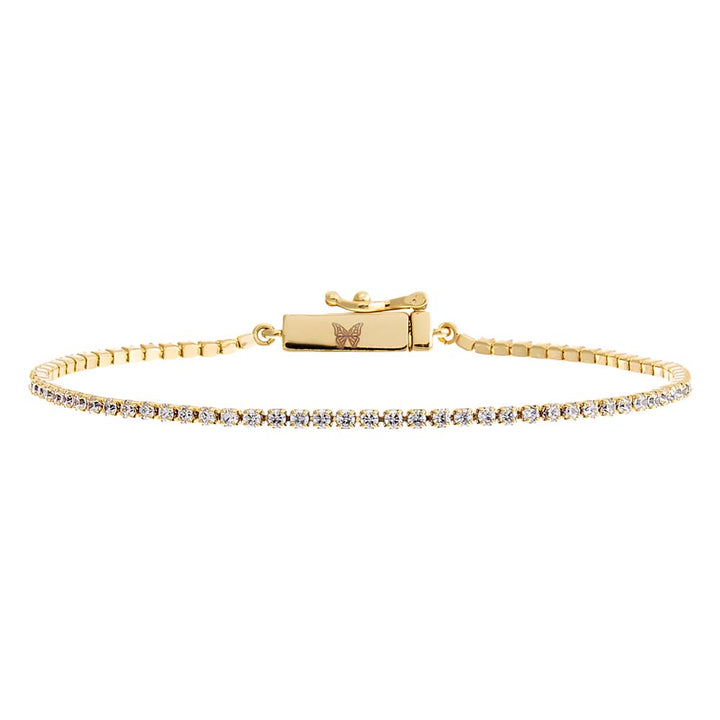 Classic Thin Tennis Bracelet - Dear Lucy
