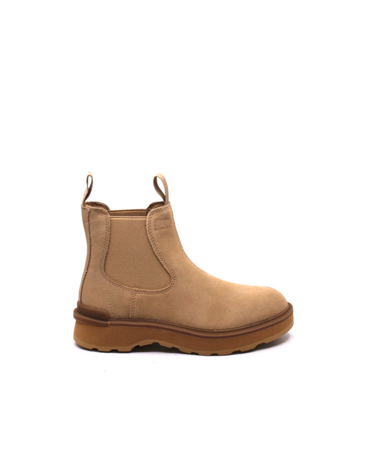 Sorel Hi-Line Chelsea Canoe/Ceramic - Dear Lucy Crafted with waterproof leather or suede and a lightweight sole, this classic chelsea boot silhouette provides both luxury and durability. The footbed ensures reliable comfort while offering a modern sense of adventure for all of your seasonal explorations.