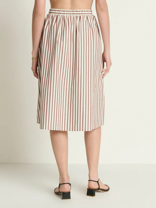 Nation LTD Tatiana Skirt – Sable Stripe