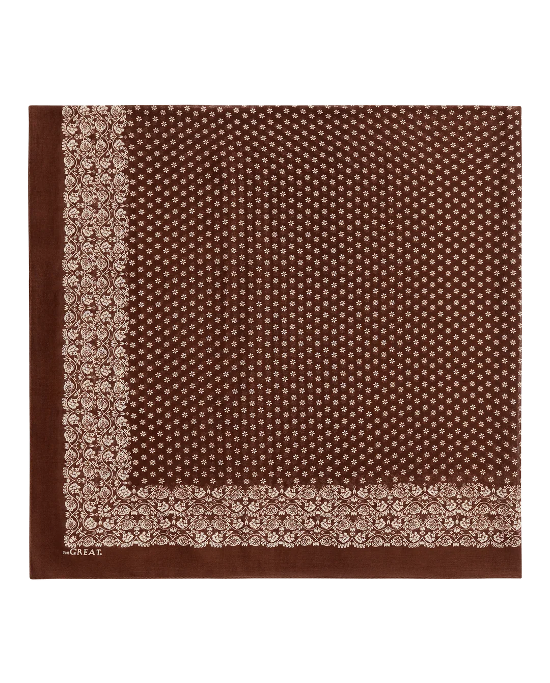 THE GREAT. The Big Bandana – Chocolate