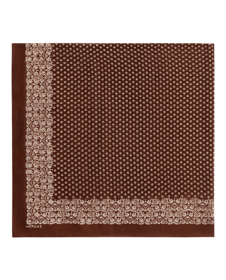 THE GREAT. The Big Bandana – Chocolate