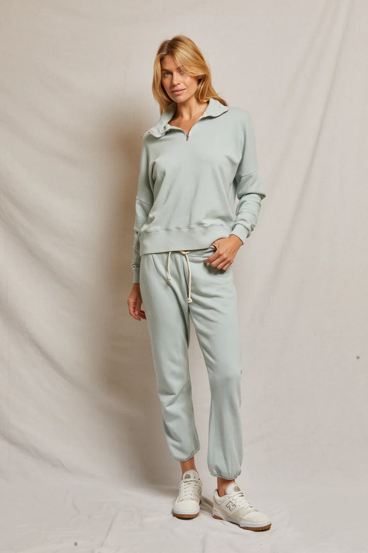 Perfectwhitetee Toni Sweatpant in Fresh Mint - Dear Lucy