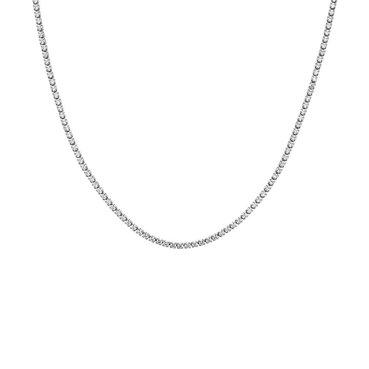 Classic Thin Tennis Necklace - Dear Lucy