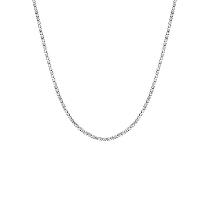 Classic Thin Tennis Necklace - Dear Lucy