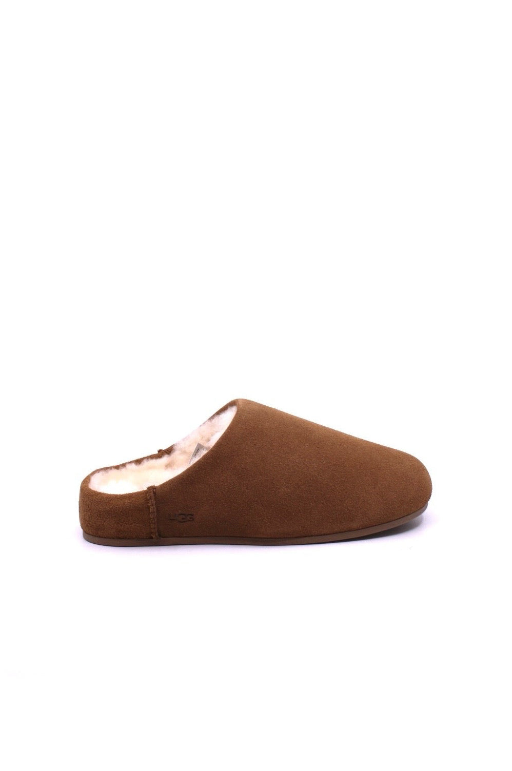 Brown slipper mule with shearling lining by UGG