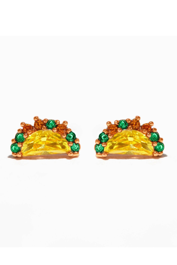 Girls Crew Taco Tuesday Studs - Dear Lucy