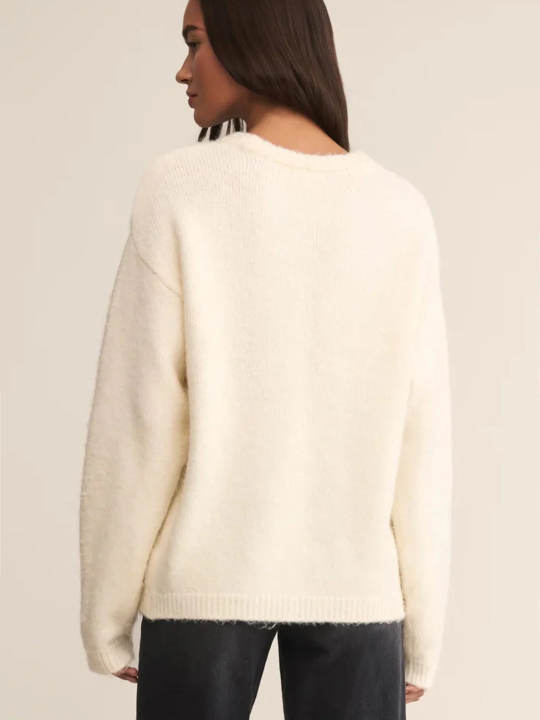 Z Supply Milly Sweater Warm White