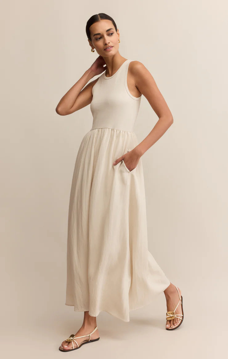 Z Supply Charlotte Midi Dress – Crystal