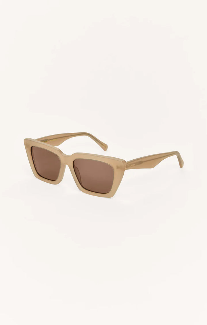 Z Supply Feel Good Taupe Brown Polarized - Dear Lucy
