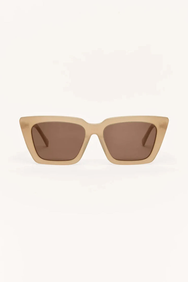 Z Supply Feel Good Taupe Brown Polarized - Dear Lucy