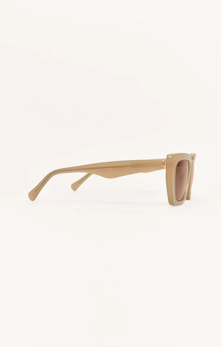 Z Supply Feel Good Taupe Brown Polarized - Dear Lucy