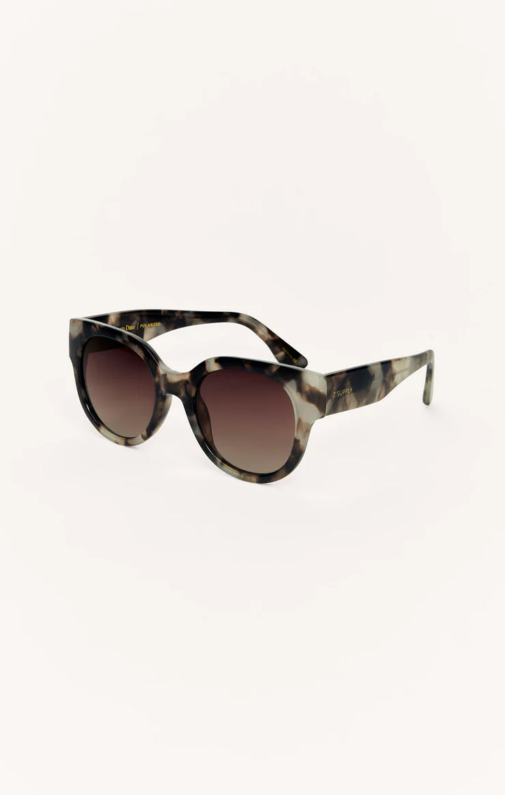 Z Supply Lunch Date Marbled Tort Bronze Polarized