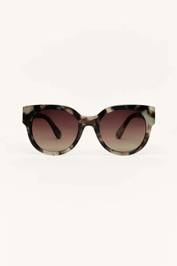 Z Supply Lunch Date Marbled Tort Bronze Polarized
