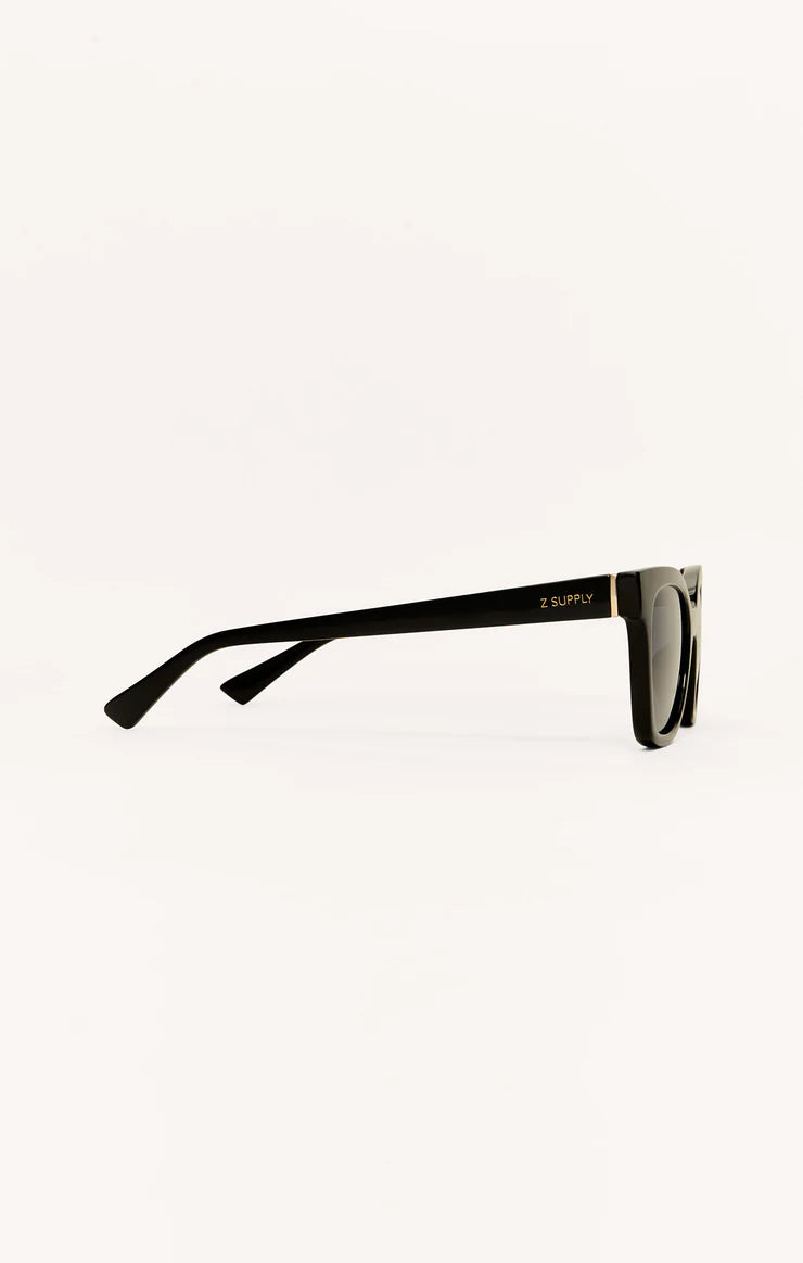 Z Supply High Tide Polarized Sunglasses – Black-Grey