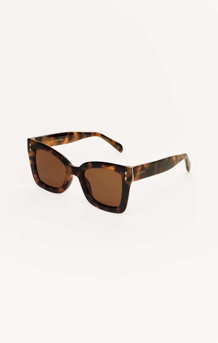 Z Supply Confidential Polarized Sunglasses – Brown Tortoise - Dear Lucy