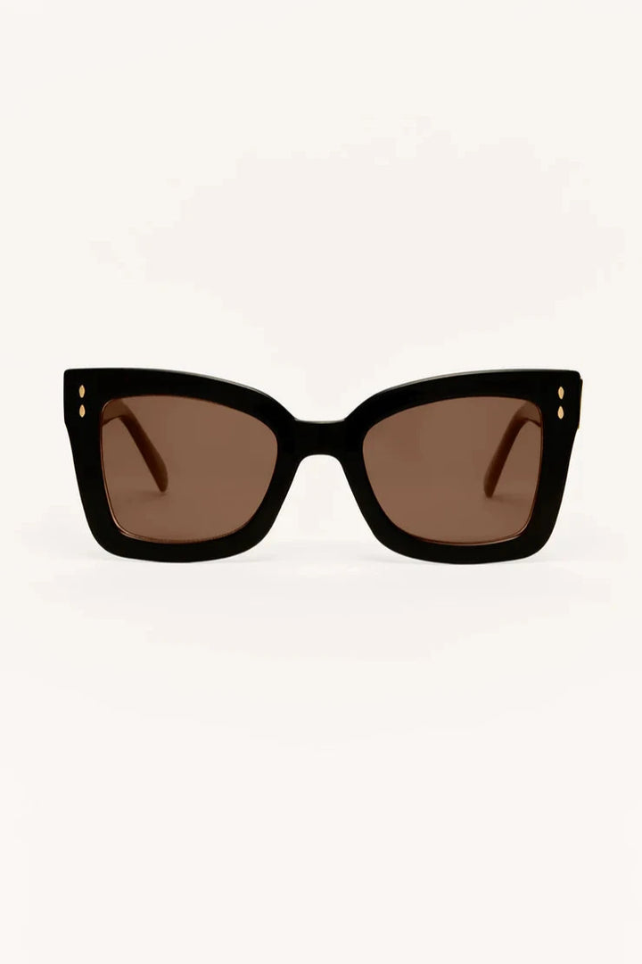 Z Supply Confidential Polished Black Brown Polarized