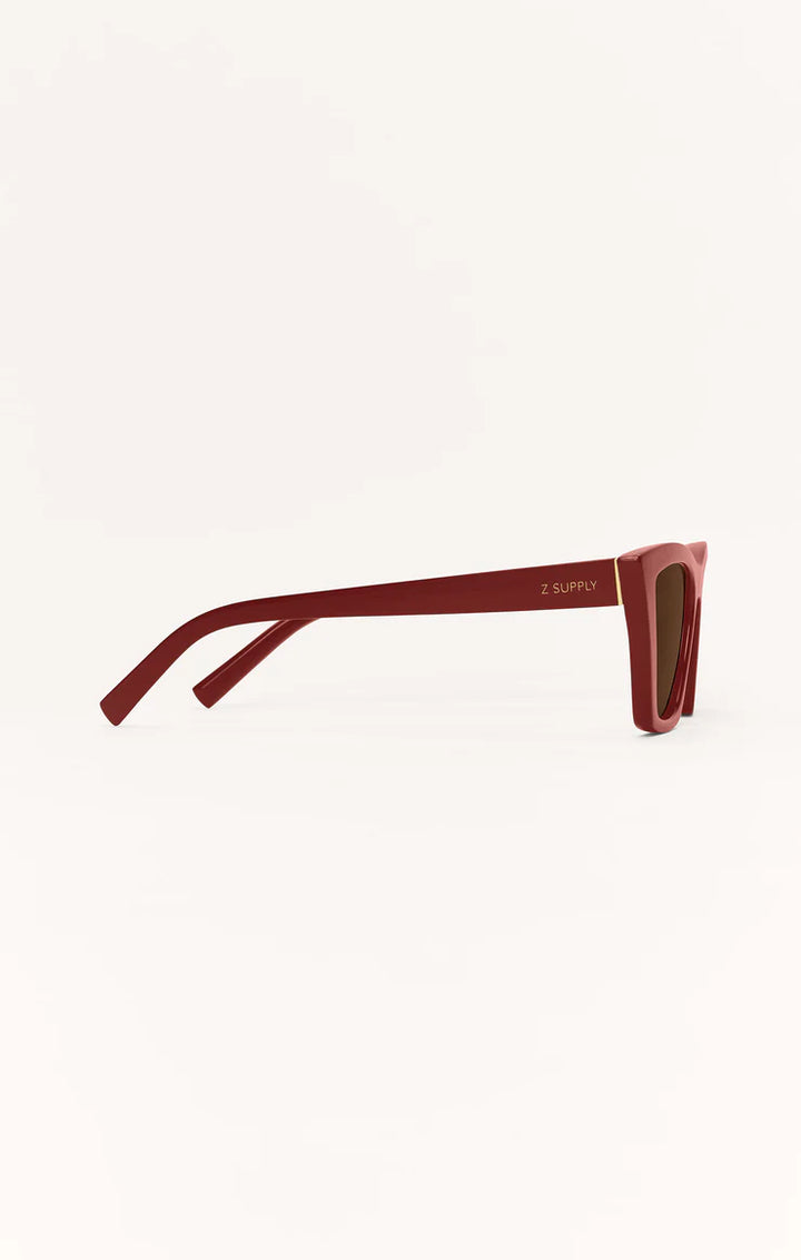 Z Supply Villa Merlot  Brown Polarized - Dear Lucy