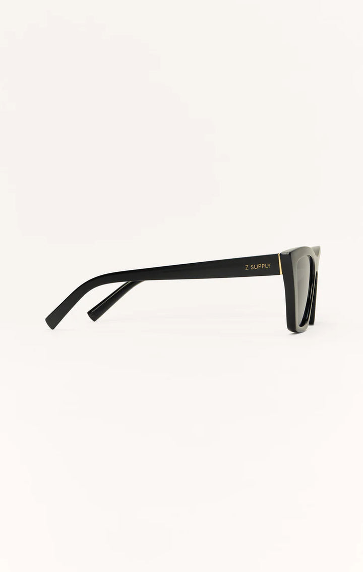 Z Supply Villa Polished Black Grey Polarized