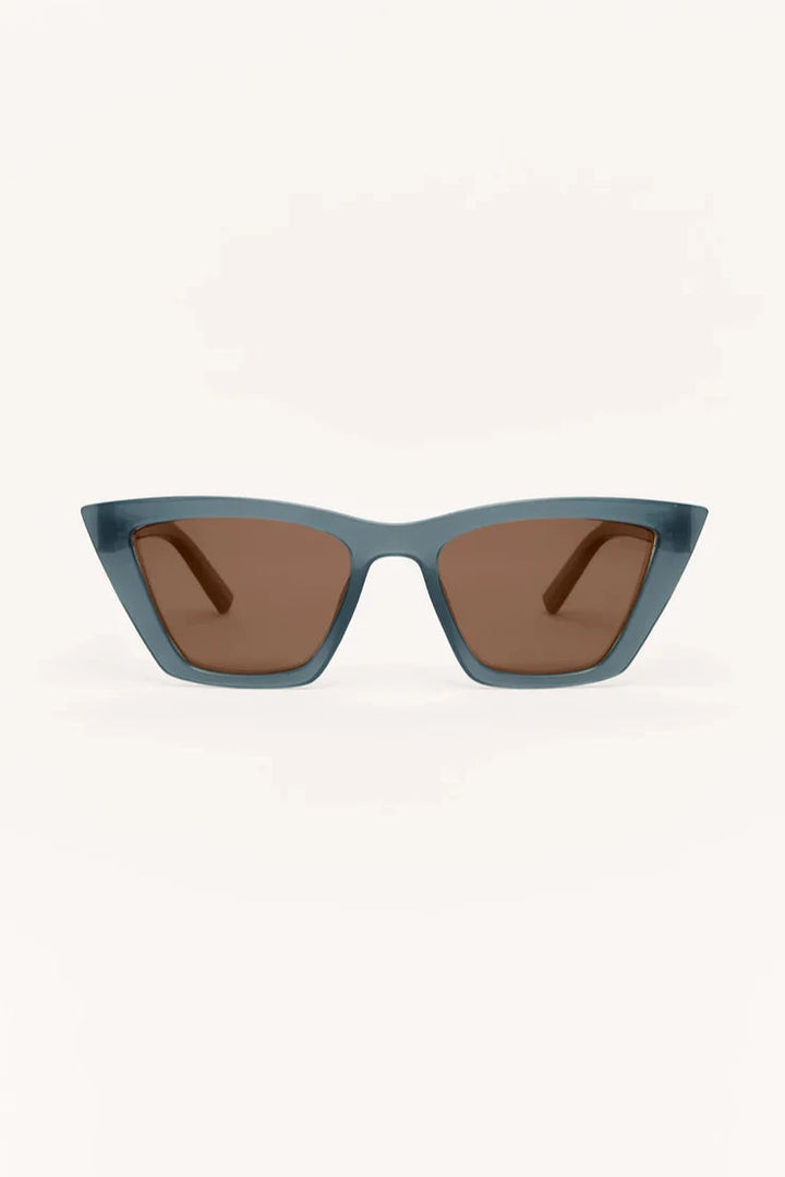 Z Supply Villa Dark Indigo Brown Polarized - Dear Lucy