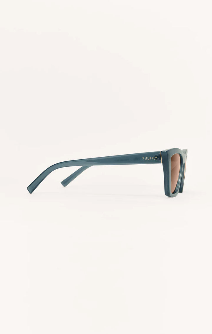 Z Supply Villa Dark Indigo Brown Polarized - Dear Lucy