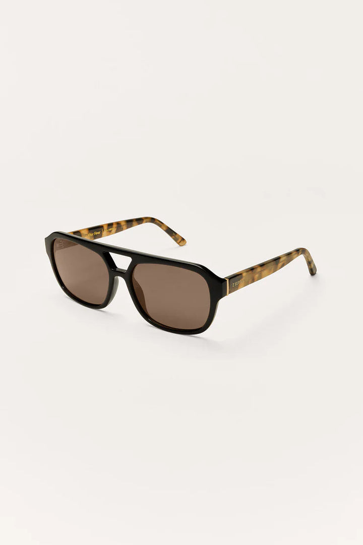 Z Supply After Hour Polarized Sunglasses – Black Tortoise Brown - Dear Lucy