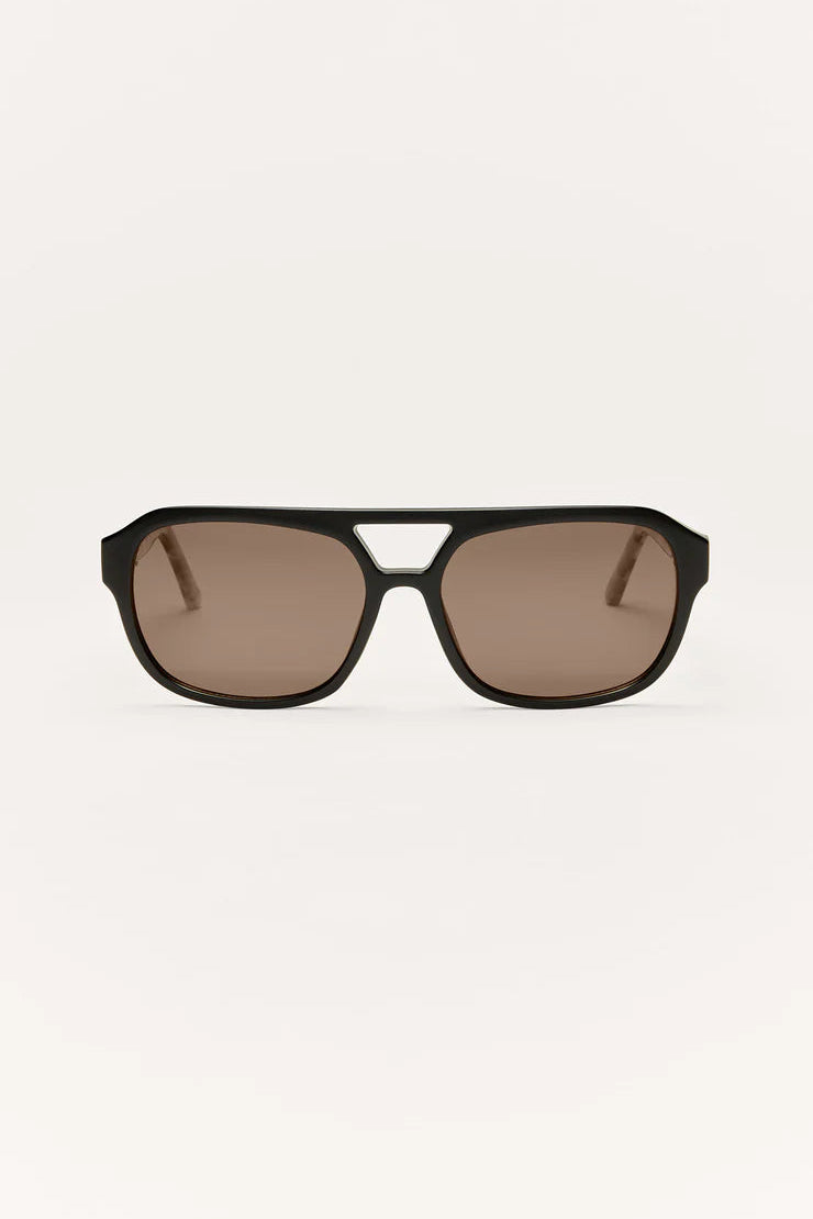 Z Supply After Hour Polarized Sunglasses – Black Tortoise Brown - Dear Lucy