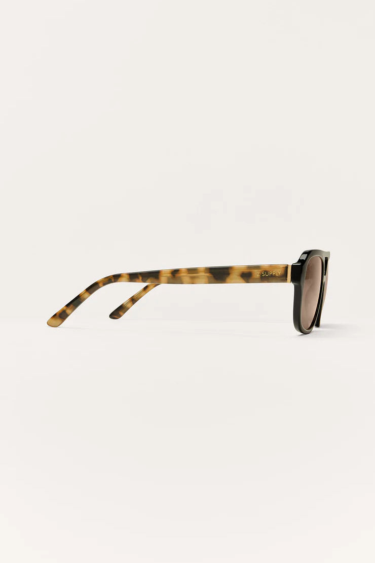 Z Supply After Hour Polarized Sunglasses – Black Tortoise Brown - Dear Lucy