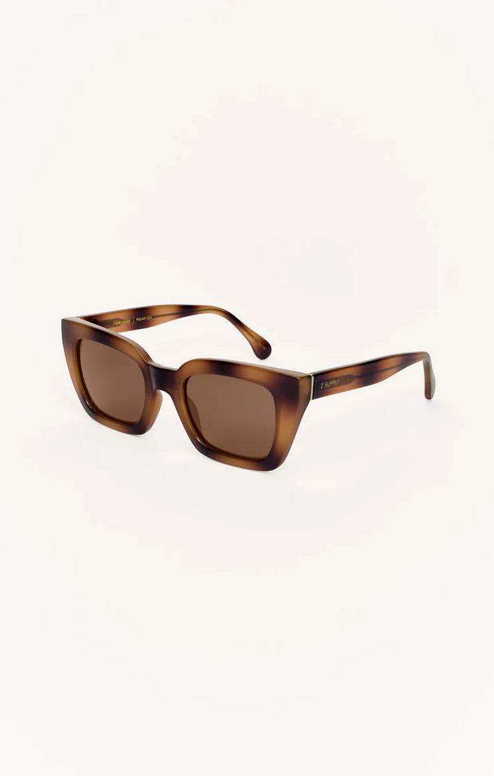 Z Supply Hideaway Brown Tortoise Brown Polar