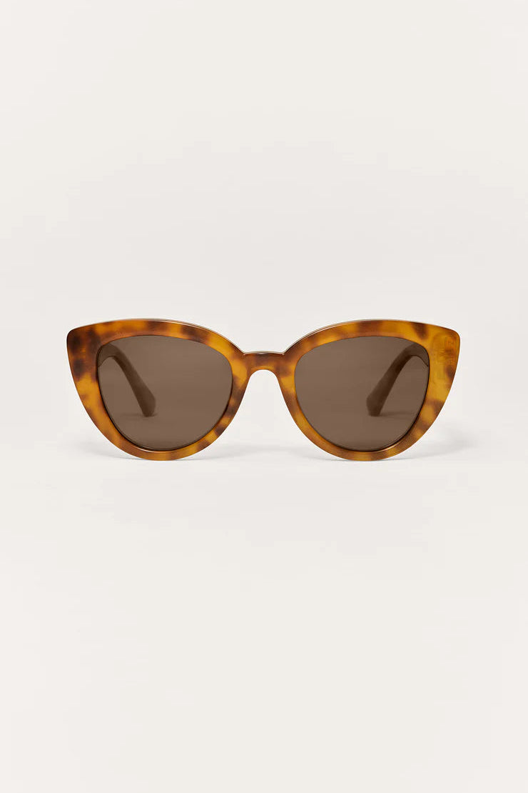 Z Supply Golden Hour Polarized Sunglasses - Brown Tortoise - Dear Lucy