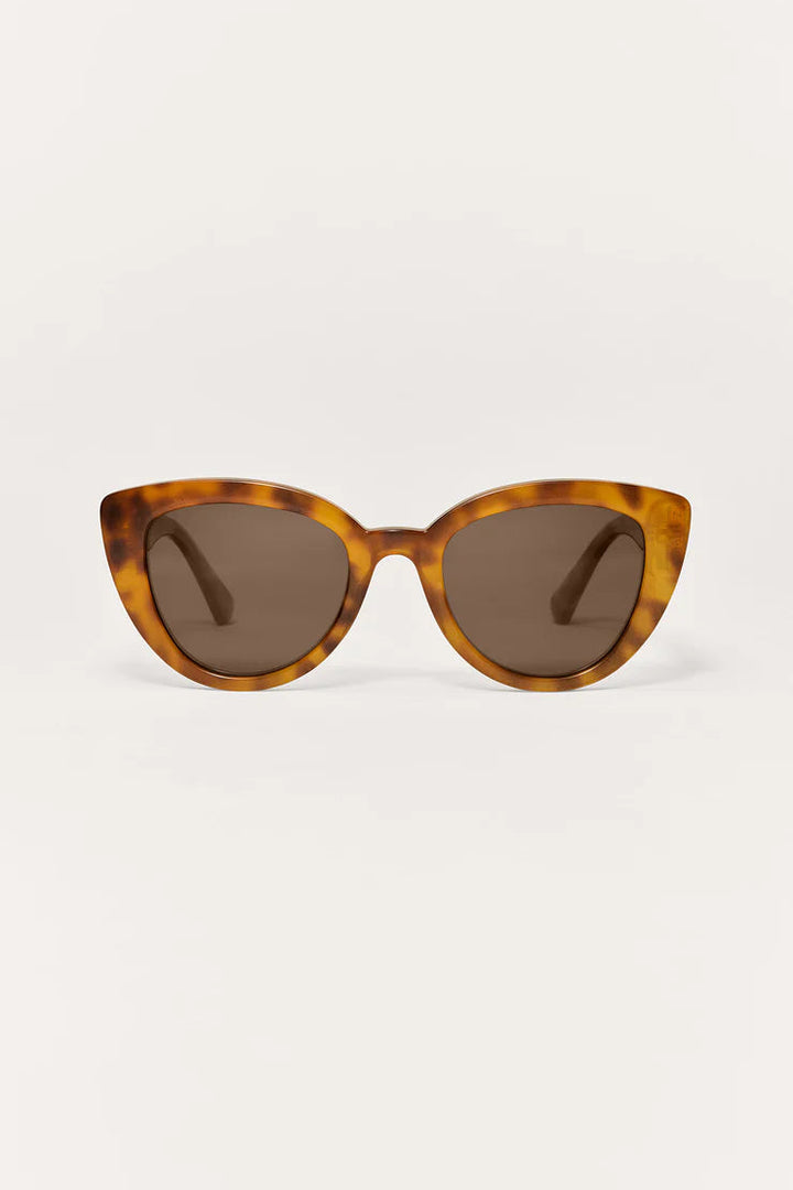 Z Supply Golden Hour Polarized Sunglasses - Brown Tortoise - Dear Lucy