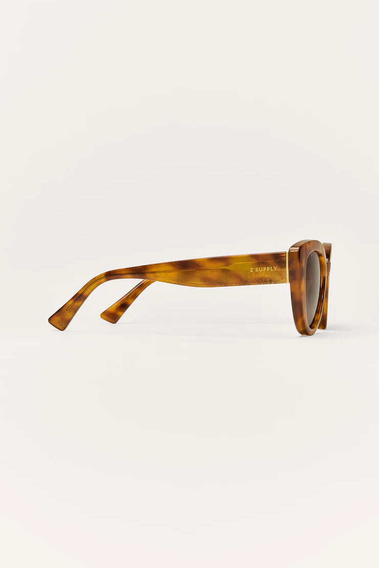 Z Supply Golden Hour Polarized Sunglasses - Brown Tortoise - Dear Lucy