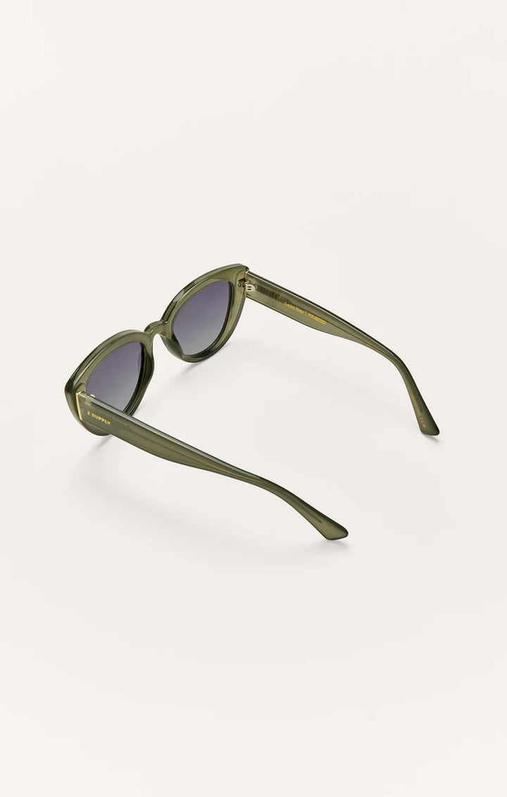Z Supply After Hour Polarized Sunglasses – Olive Gradient