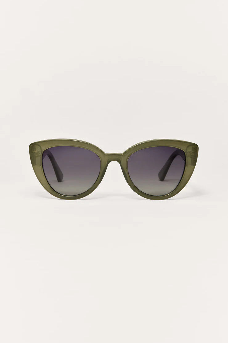 Z Supply After Hour Polarized Sunglasses – Olive Gradient