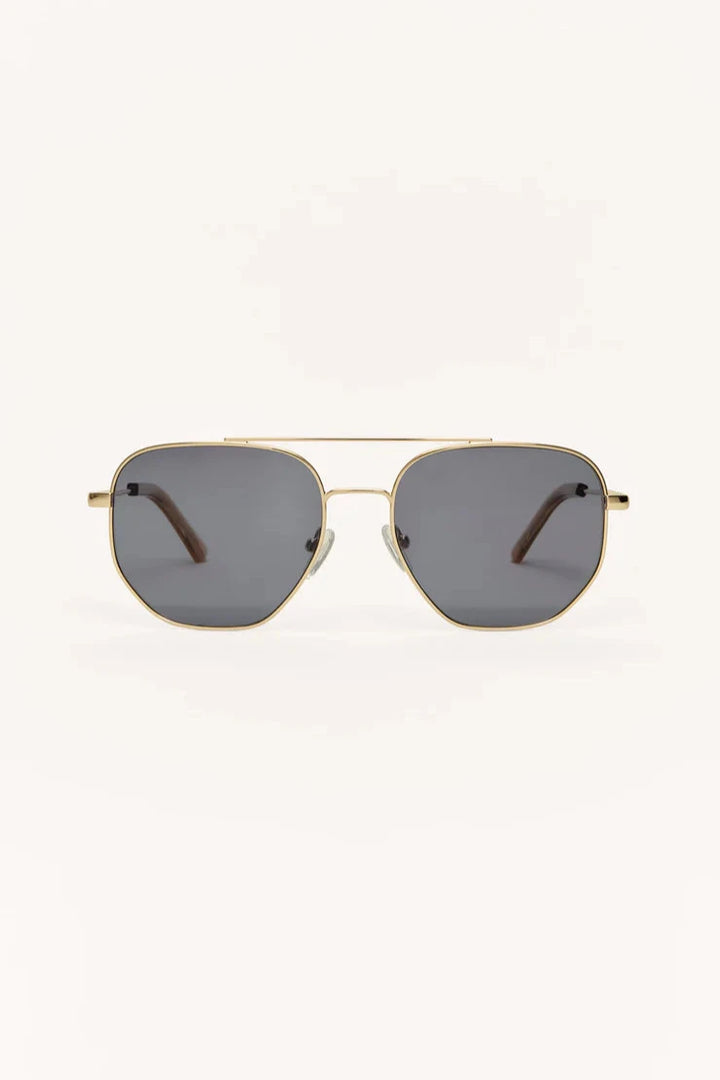 Z Supply Highway Gold Grey Polarized